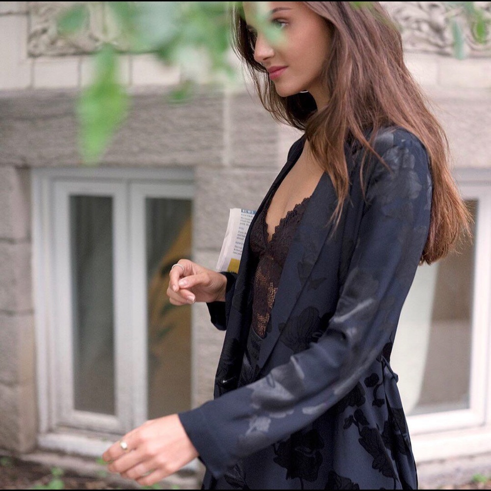 Jacquard Blazer